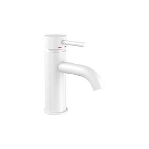 Baterie de lavoar BATH DELUXE 28-005-01-01-04 DRAGOR 15, 6 cm alb mat imagine