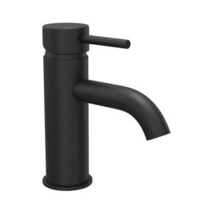 Baterie de lavoar BATH DELUXE 28-005-01-02-04 DRAGOR 15, 6 cm negru mat imagine