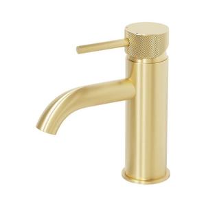 Baterie de lavoar BATH DELUXE 28-005-03-70-00 ANHOLT 15, 6 cm alamă periată imagine