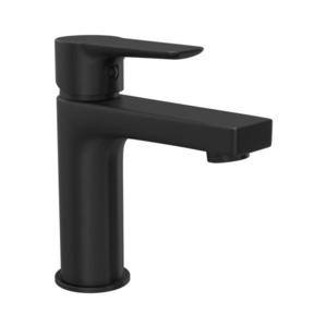 Baterie de lavoar BATH DELUXE 28-005-04-02-04 NAESBY 15, 9 cm negru mat imagine
