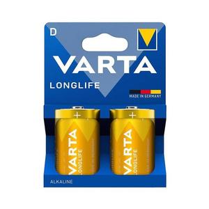 Baterie alcalină 2 buc. Varta 4120101422 LONGLIFE D 1, 5V imagine