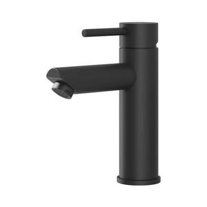 Baterie de lavoar BATH DELUXE 28-017-03-02-02 RINGSTED 17, 8 cm negru mat imagine
