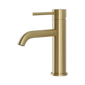 Baterie de lavoar BATH DELUXE 28-018-01-70-02 SOVANG 18, 3 cm alamă periată imagine