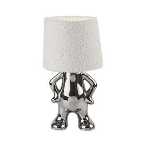 Lampă de masă Rabalux 74216 SMURFY 1xE14/40W/230V crom lucios imagine
