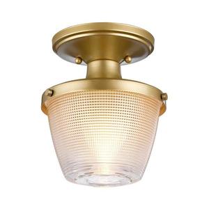 Plafonieră pentru baie Quoizel QZ-DUBLIN-SF-PNBR DUBLIN 1xE27/40W/230V IP44 auriu imagine