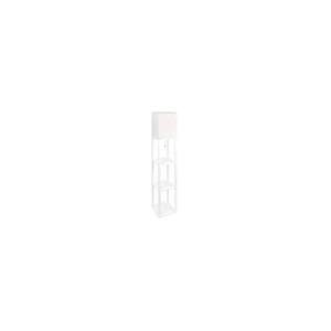 Lampadar cu rafturi 1xE27/60W/230V alb imagine