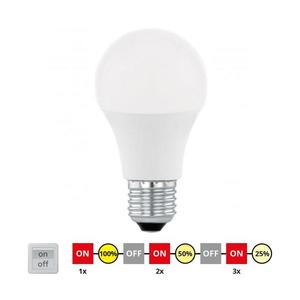 Bec LED dimabil Eglo 79184 A60 E27/10W/230V 3000K imagine