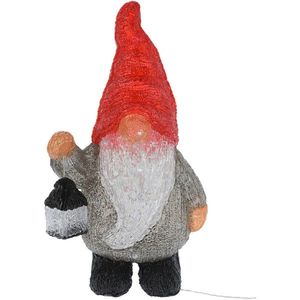 Decorațiune Elf de Crăciun cu lumină LED, 39 x 21 x 13, 5 cm imagine