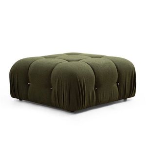 Taburet Bubble Pouffe Verde, verde închis imagine