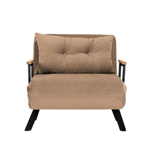 Fotoliu Sando Single Light Brown v2, maro deschis imagine