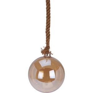 Decorațiune de Crăciun suspendată cu LED Ball, 20 cm imagine
