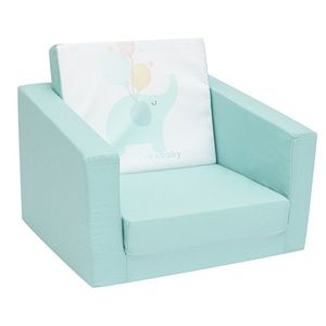 New Baby Baby Elephant Sofa Bed , mentă, verde imagine