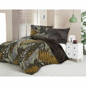 Lenjerie de pat Kvalitex Satin colecția LuxuryFerns, 220 x 200 cm, 2x 70 x 90 cm, 220 x 200 cm, 2 buc. 70 x 90 cm imagine