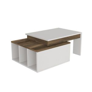 Masă de cafea Kolarado White Walnut imagine