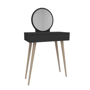 Masă cosmetică Siena Antracit, antracit imagine