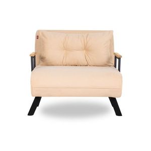 Fotoliu Sando Single Cream, crem deschis imagine