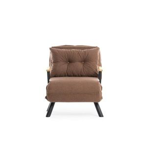 Fotoliu Sando Single Light Brown, maro imagine