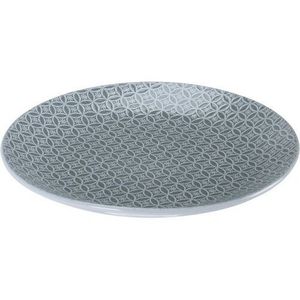 Farfurie întinsă din ceramică Sea, 27 cm, gri imagine