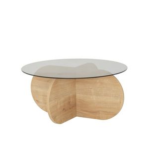Masă de cafea Bubble Sapphire Oak Fume, maro imagine