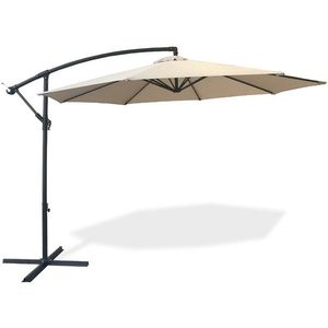 Umbrelă de grădină cu braț lateral Fieldmann FDZN 5103 , crem imagine