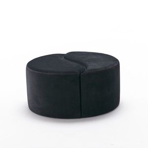 Taburet Alis Pouf negru, antracit imagine