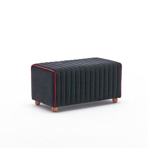 Taburet Mabel Pouf negru, antracit imagine