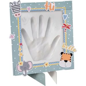 Set pentru amprente de mână cu autocolante, 18 x 21 x 1, 8 cm imagine