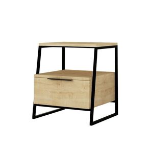 Măsuță de noptieră Pal Oak 2, naturală imagine