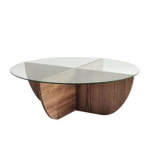 Masă de cafea Lily Walnut, maro închis imagine