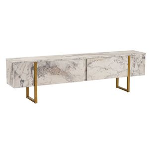 Masă TV Serenity Gold, gri imagine