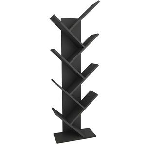 Raft de bibliotecă Hitit Anthracite, antracit imagine