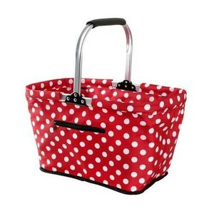 Coș de cumpărături Toro Dots, pliabil, 48 x 28 x 28 cm imagine