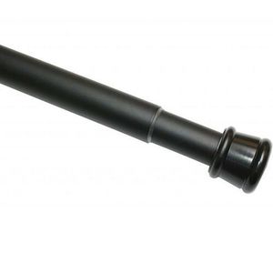 Bară de împrăștiere 26/23 mm negru mat , 125 - 220cm, 125 - 220 cm imagine