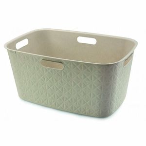 Coș pentru rufe curate Curver Softex 45 l , bej imagine