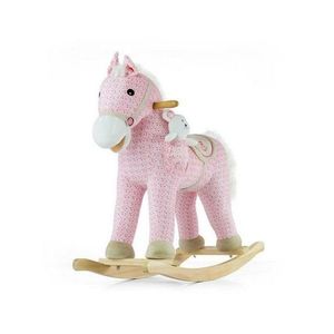 Milly Mally Pony Cal balansoar cu melodia, roz imagine