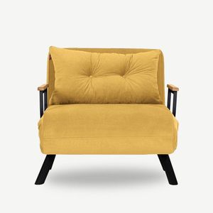 Fotoliu Sando Single Mustard, galben imagine
