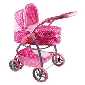 Cărucior multifuncțional PlayTo pentru păpușiJasmine , roz deschis imagine