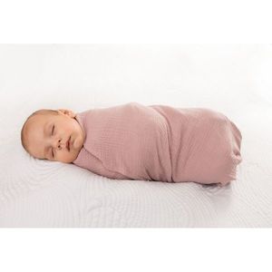 Babymatex Wrap roz , 80 x 120 cm imagine