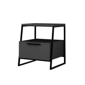 Măsuță de noptieră Pal Anthracite, antracit imagine