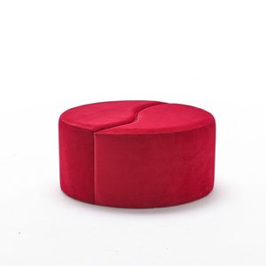 Taburet Alis Pouf Roșu, roșu imagine
