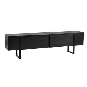 Masă TV Serenity Wood Negru, negru imagine
