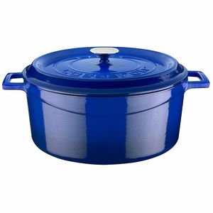 LAVA Metal Oală din fontă, diametru 32 cm, albastru, 9, 8 l imagine