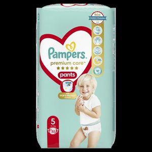 Pampers Diapers Premium Care Pants 52 buc, mărimea5 imagine