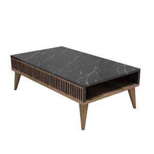 Masă de cafea Milan Walnut Black imagine
