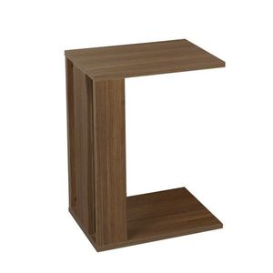 Masă de cafea simplă din nuc imagine