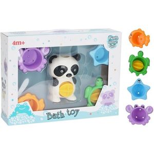 Set jucării de baie Panda, 5 buc, de la 4 luni imagine