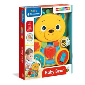 Clementoni Montessori Didactic Teddy Bear, 29 x 35x 5, 5 cm imagine
