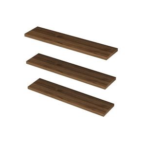 Raft Boss Walnut, 3 buc, maro închis imagine