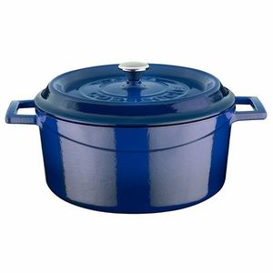 LAVA Metal Vas din fontă, diametru 24 cm, albastru, 4, 5 l imagine