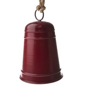 Clopoțel suspendabil din metal Ringle roșu, 12 x 20 cm imagine